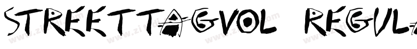 StreetTagvol1 Regula字体转换